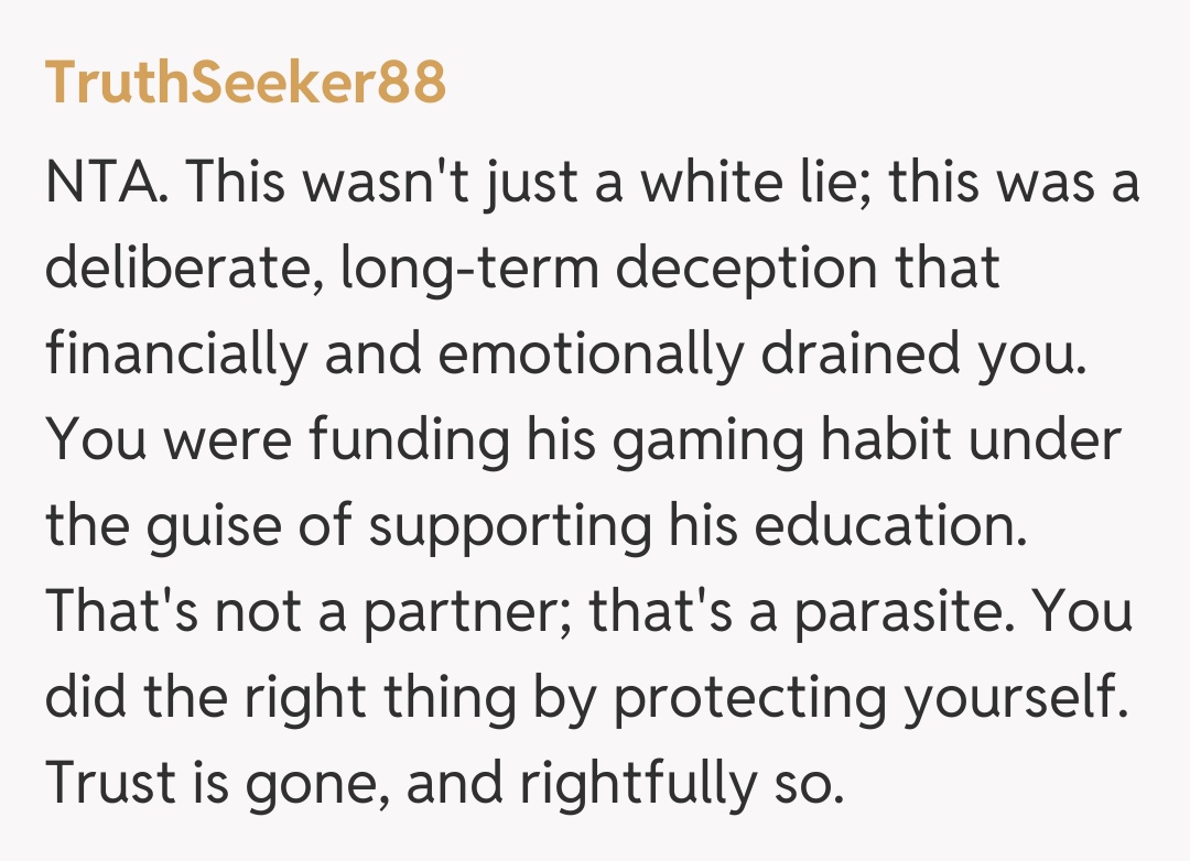 Comentariu de la TruthSeeker88