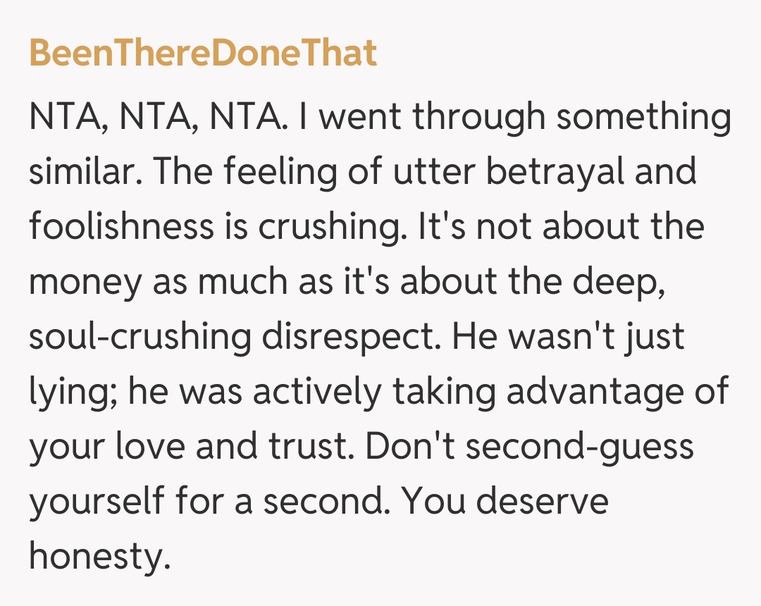 Comentariu de la BeenThereDoneThat