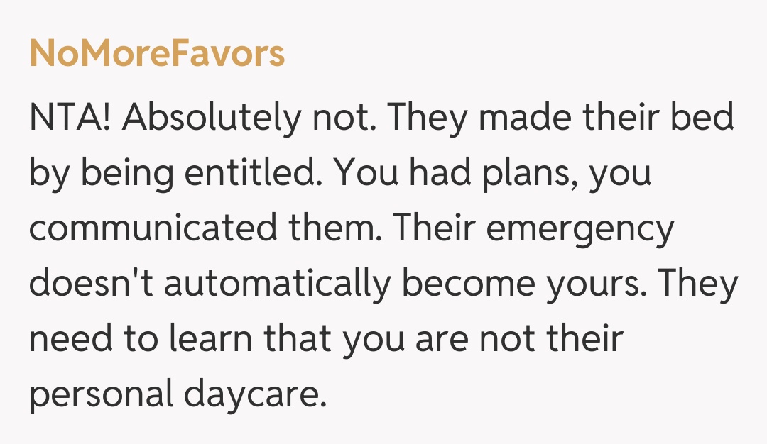 Comentariu de la NoMoreFavors