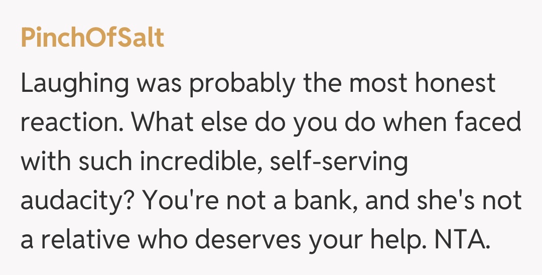 Comentariu de la PinchOfSalt