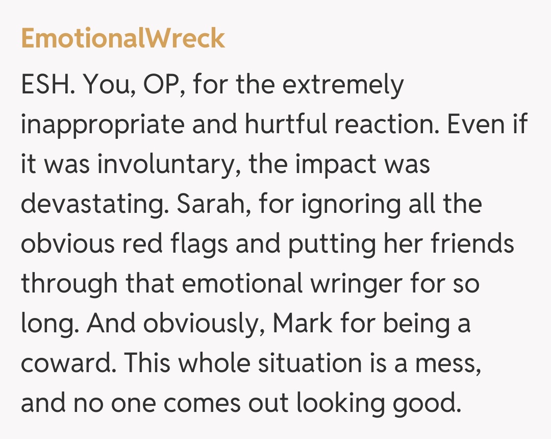 Comentariu de la EmotionalWreck