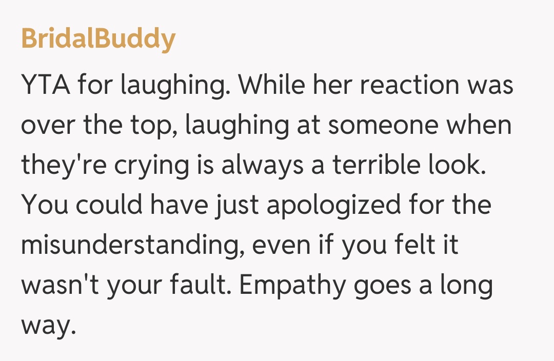 Comentariu de la BridalBuddy