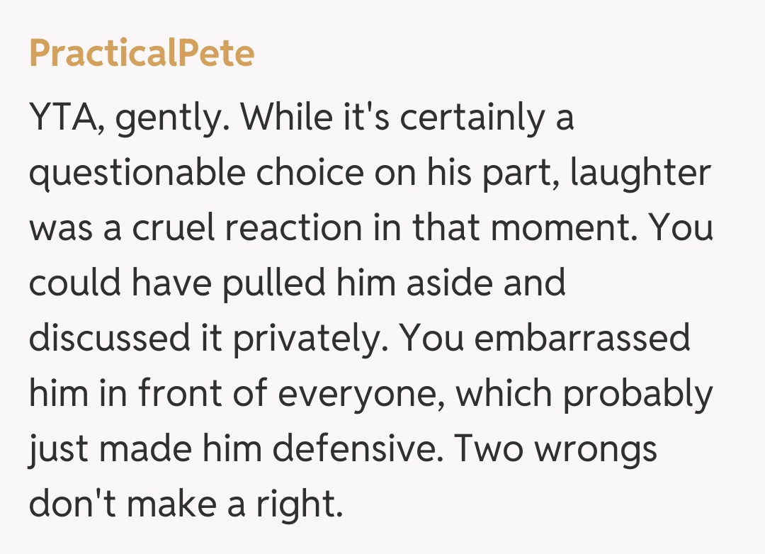 Comentariu de la PracticalPete