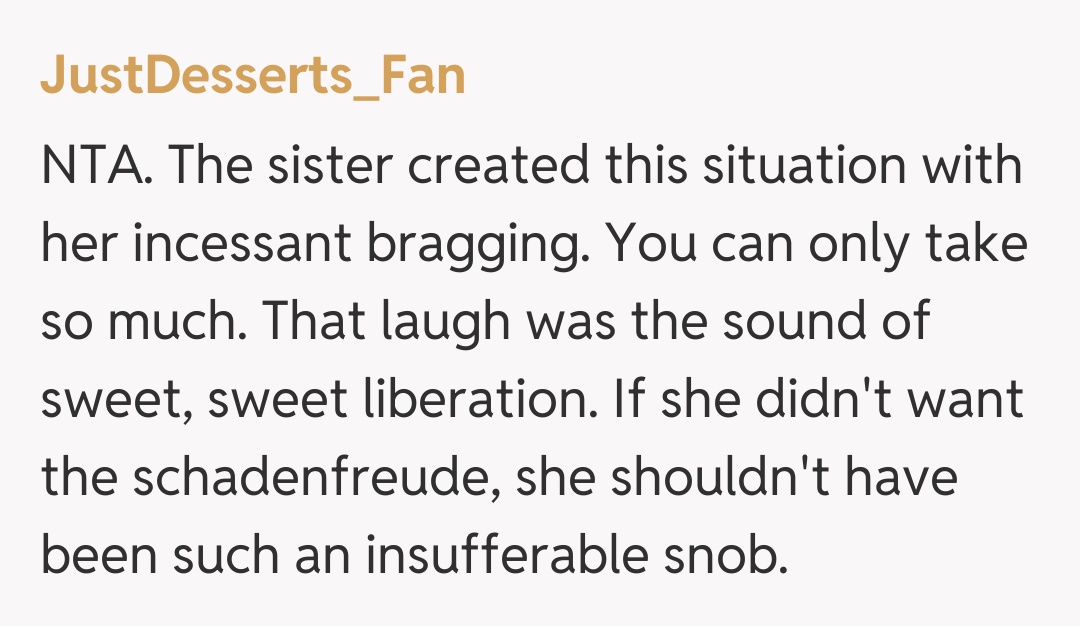 Comentariu de la JustDesserts_Fan