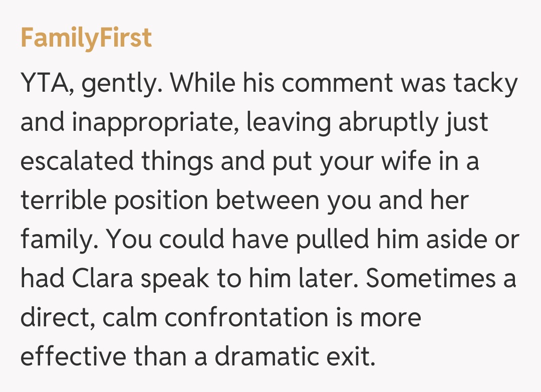 Comentariu de la FamilyFirst