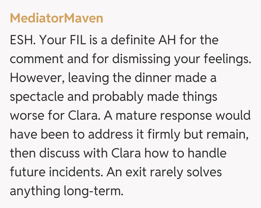 Comentariu de la MediatorMaven