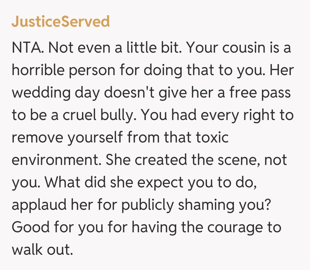 Comentariu de la JusticeServed