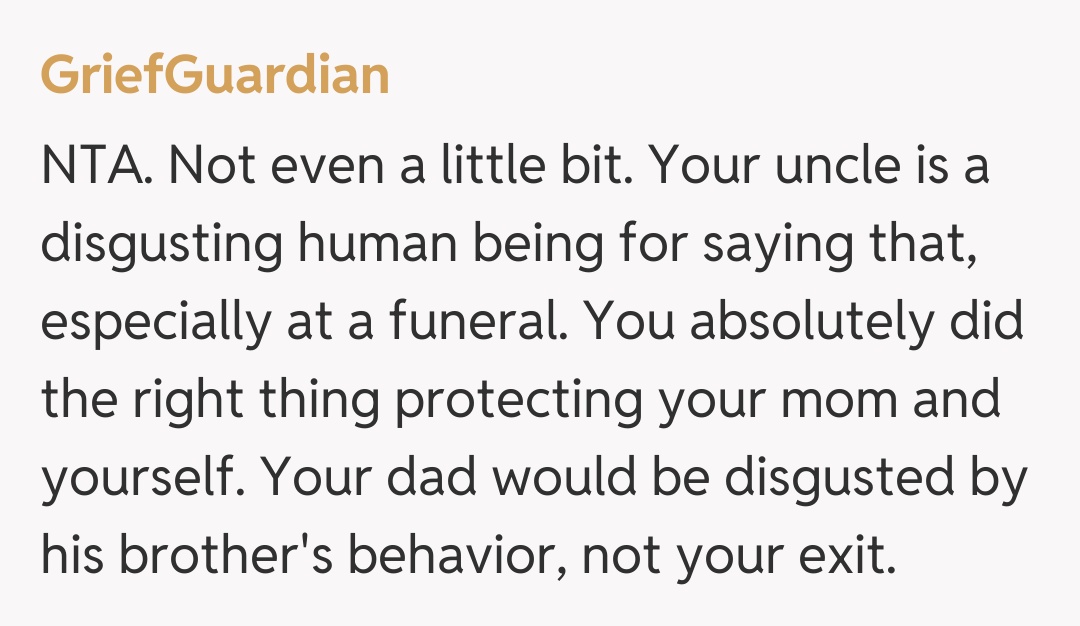 Comentariu de la GriefGuardian