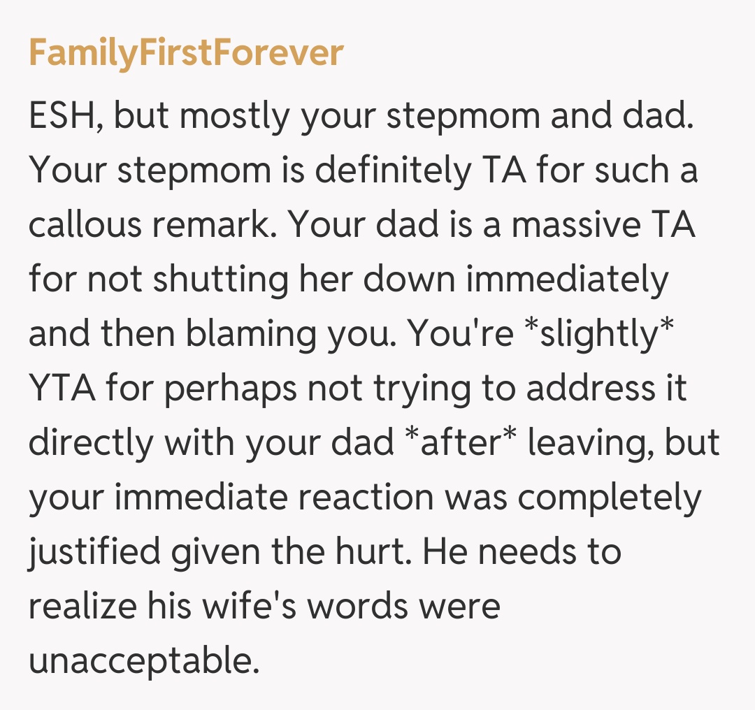 Comentariu de la FamilyFirstForever