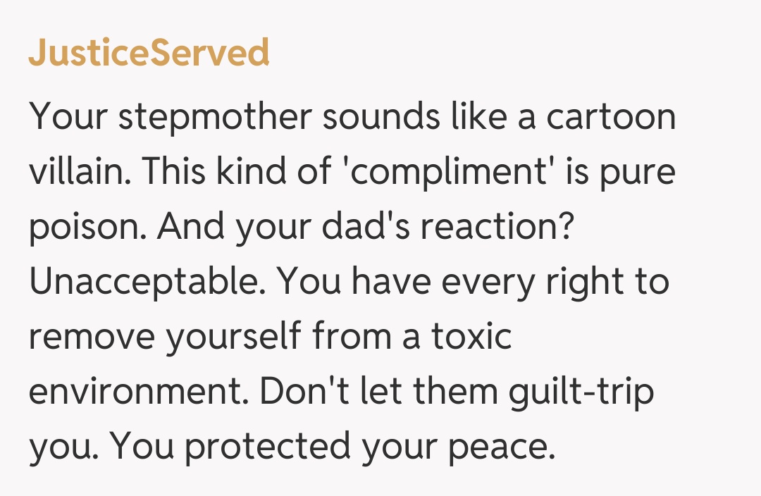 Comentariu de la JusticeServed