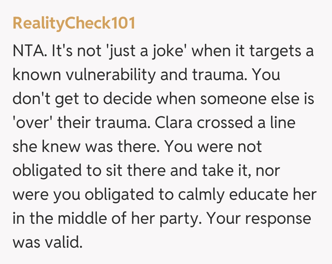 Comentariu de la RealityCheck101