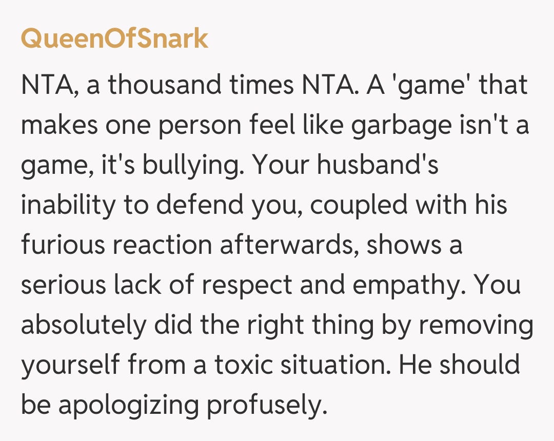 Comentariu de la QueenOfSnark
