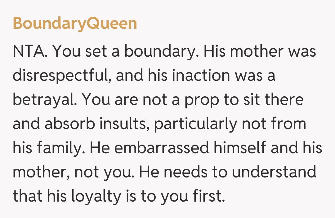 Comentariu de la BoundaryQueen