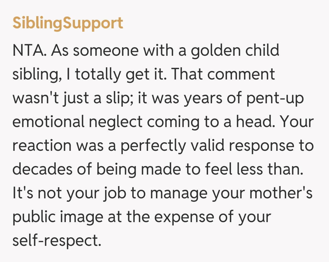 Comentariu de la SiblingSupport