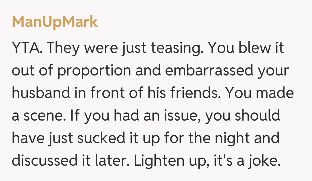 Comentariu de la ManUpMark