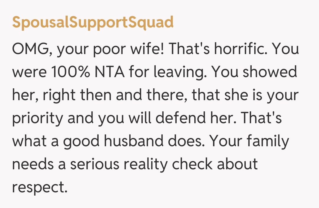 Comentariu de la SpousalSupportSquad