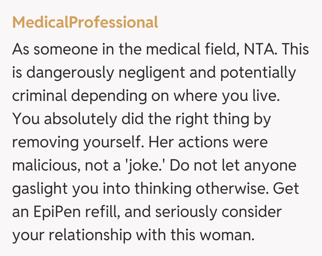 Comentariu de la MedicalProfessional