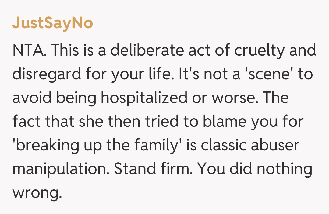 Comentariu de la JustSayNo