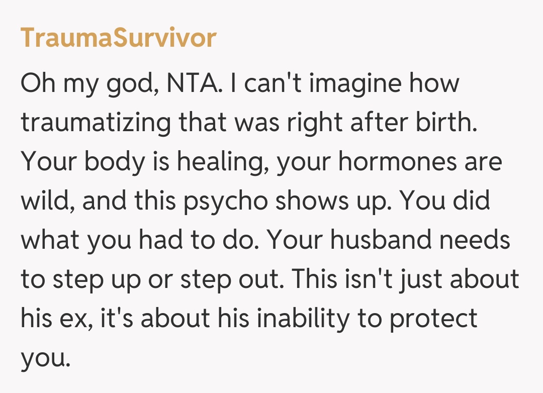 Comentariu de la TraumaSurvivor