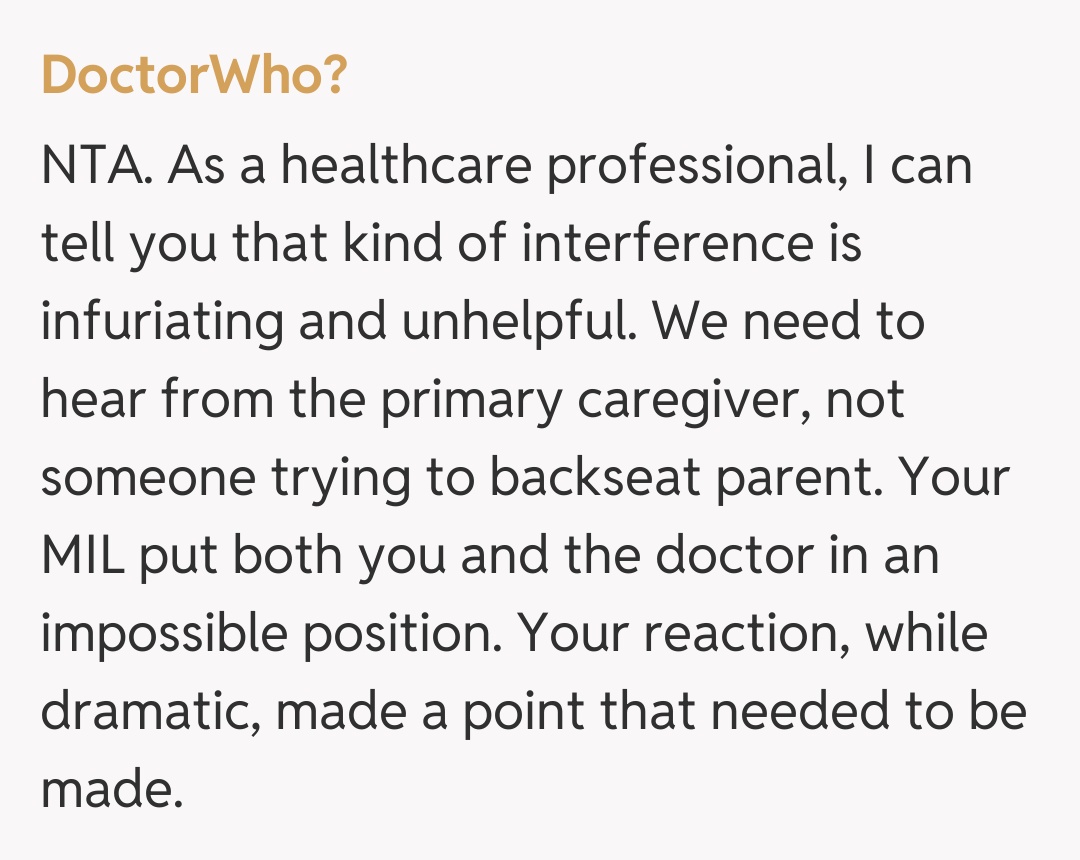 Comentariu de la DoctorWho?