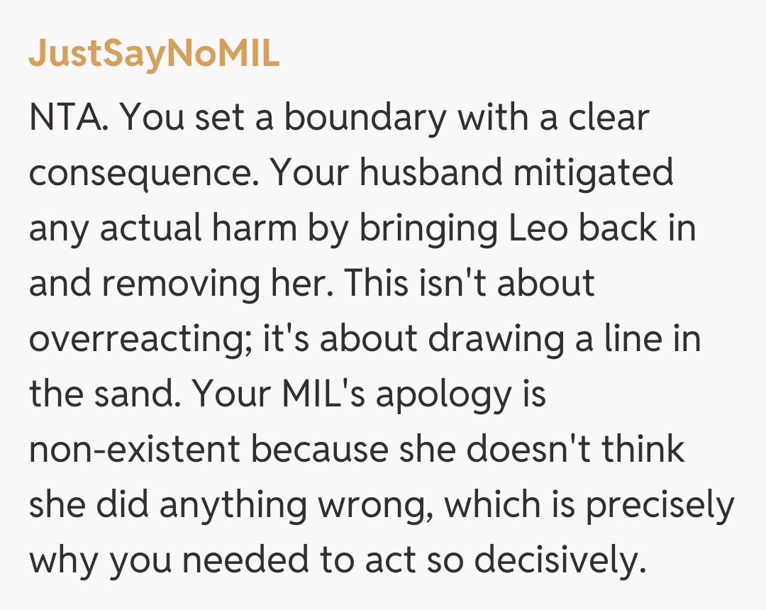 Comentariu de la JustSayNoMIL