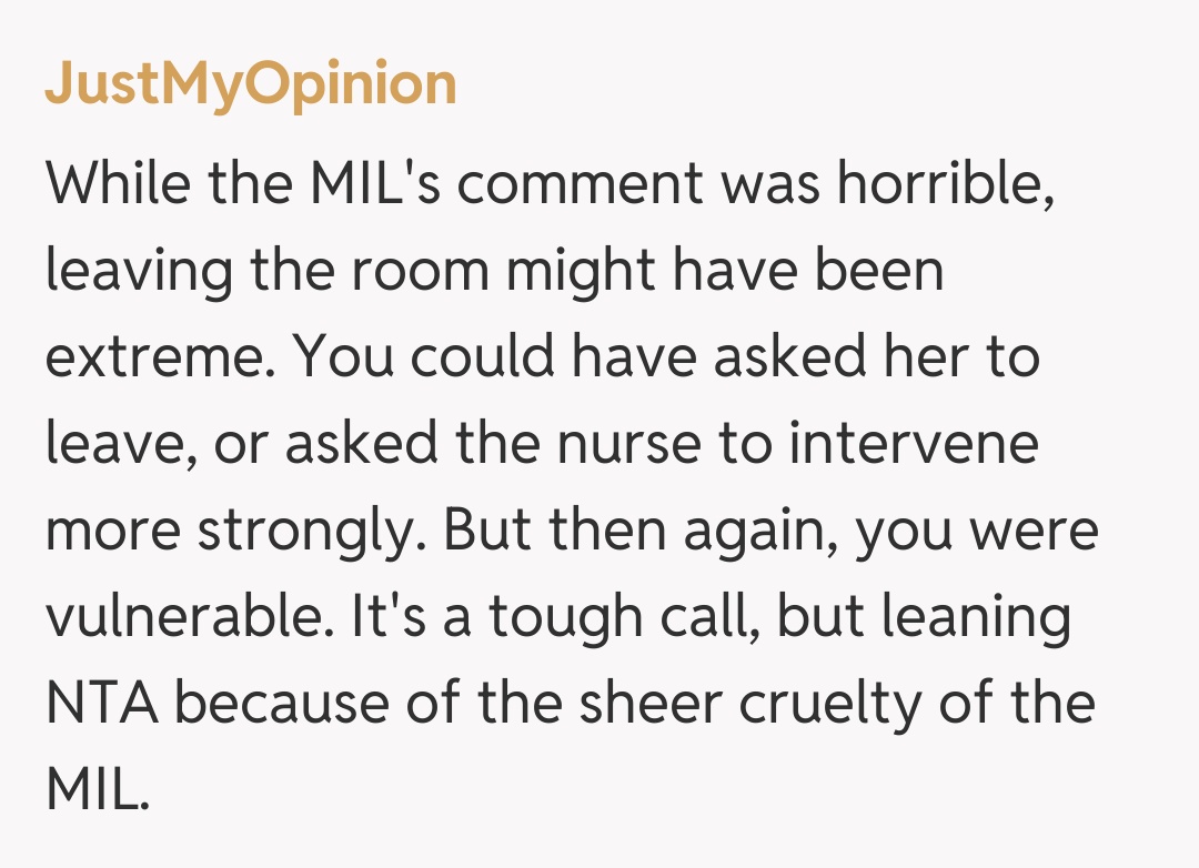 Comentariu de la JustMyOpinion