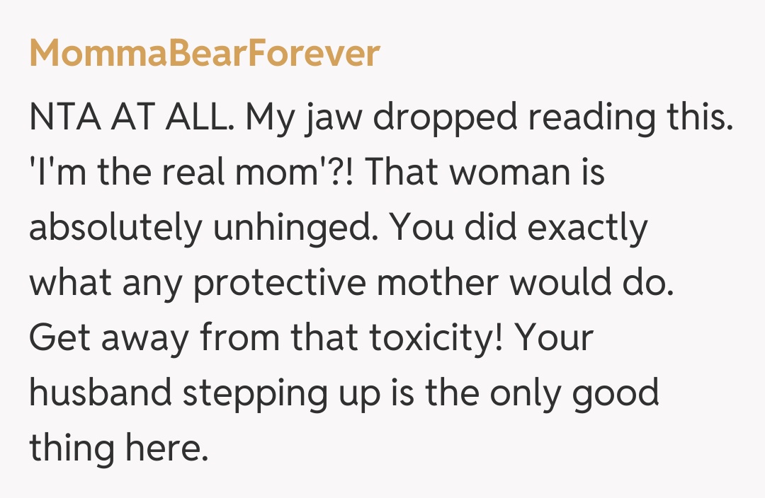 Comentariu de la MommaBearForever