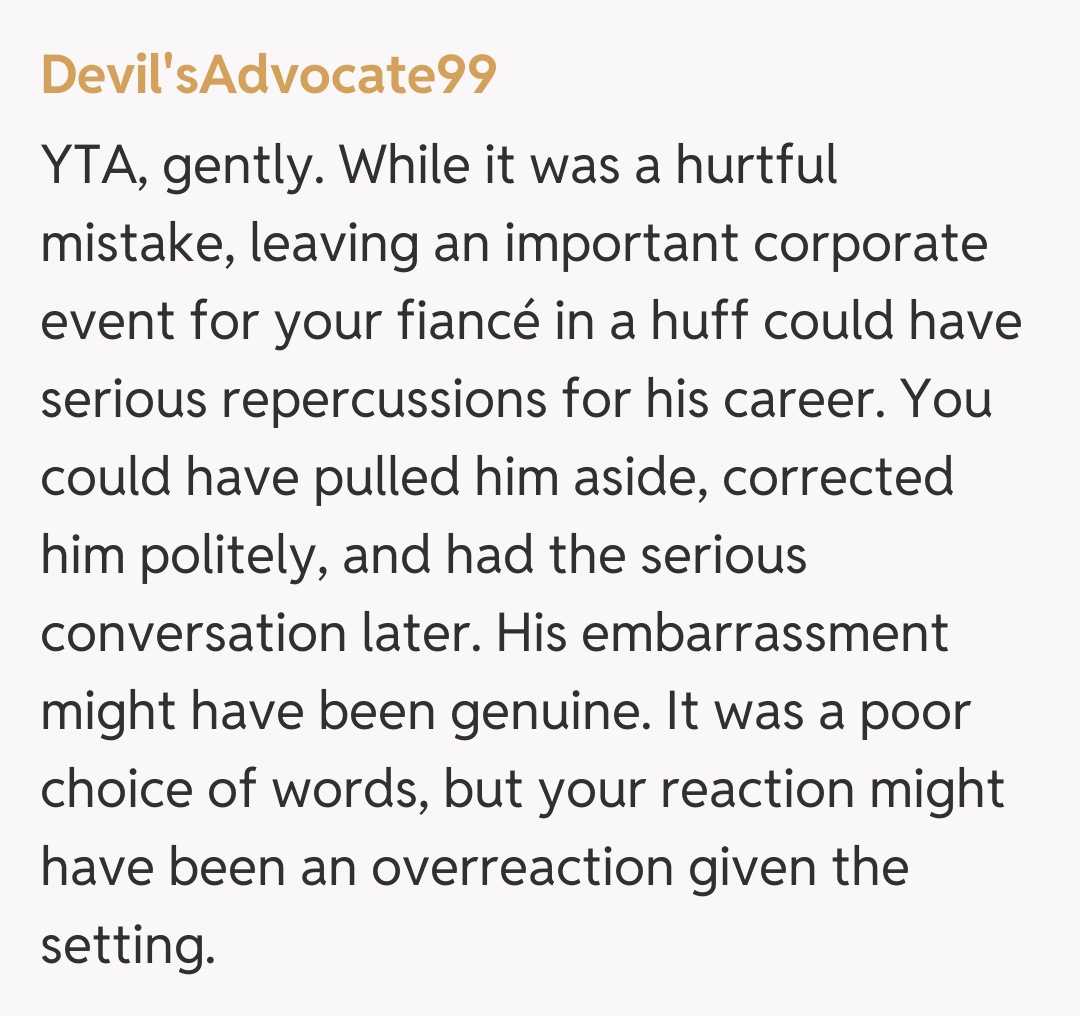 Comentariu de la Devil'sAdvocate99