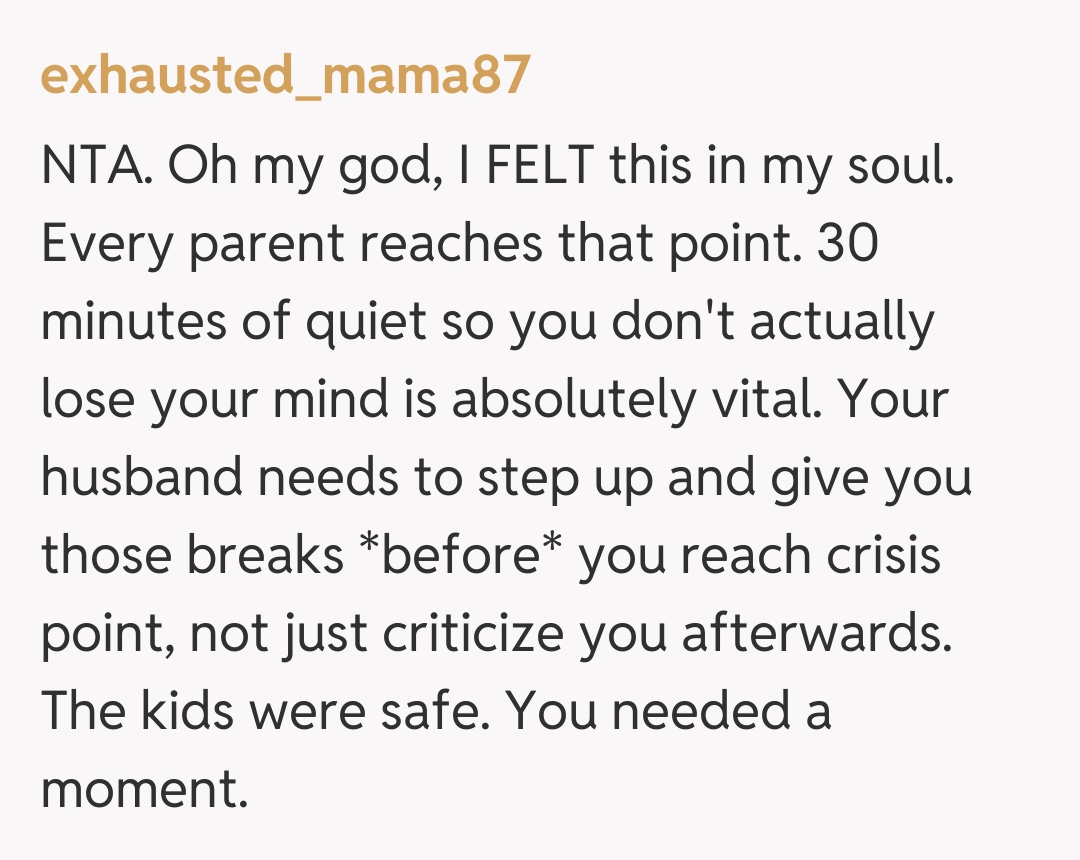 Comentariu de la exhausted_mama87