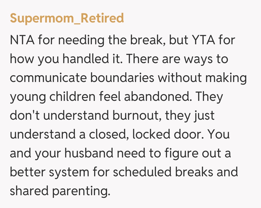 Comentariu de la Supermom_Retired