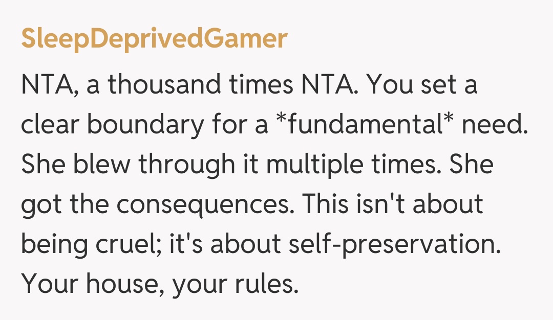 Comentariu de la SleepDeprivedGamer