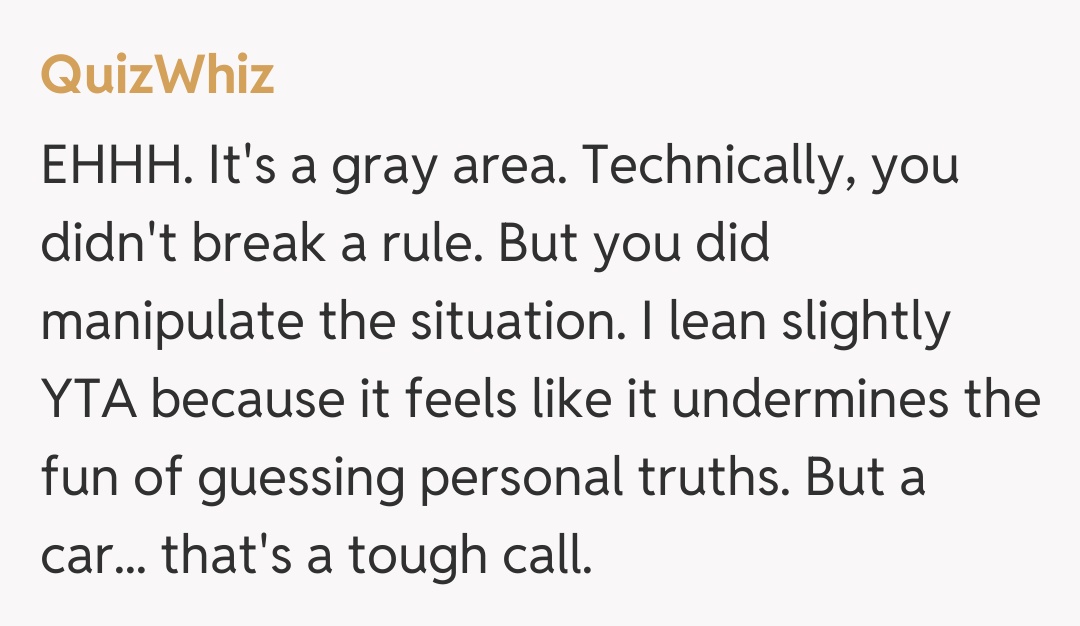 Comentariu de la QuizWhiz