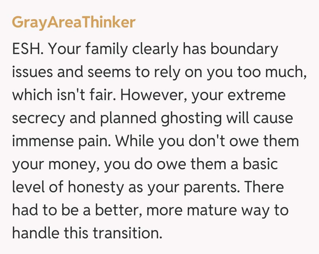 Comentariu de la GrayAreaThinker