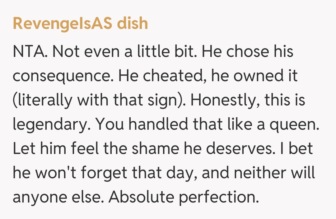 Comentariu de la RevengeIsAS dish