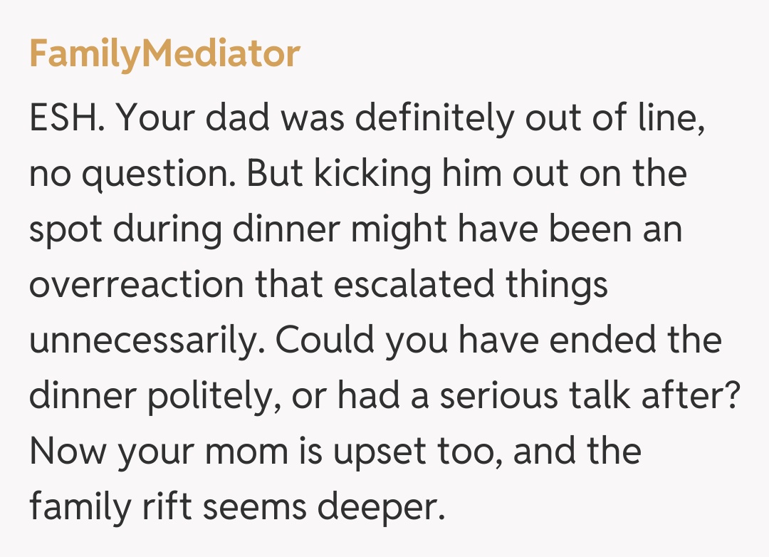 Comentariu de la FamilyMediator