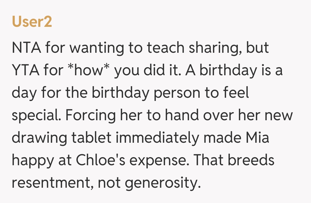 Comentariu de la User2