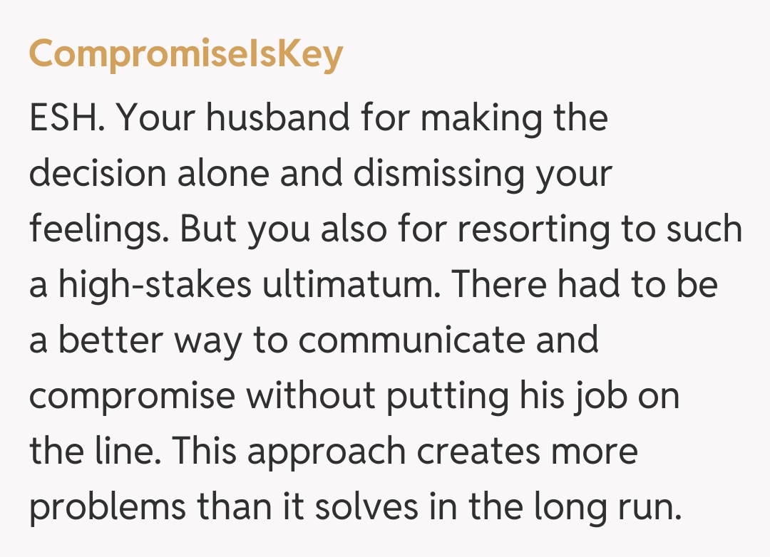 Comentariu de la CompromiseIsKey