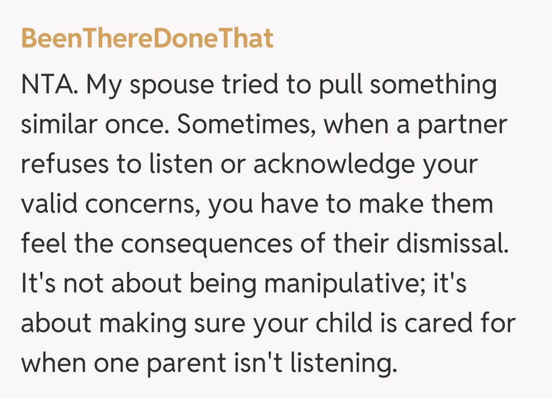 Comentariu de la BeenThereDoneThat