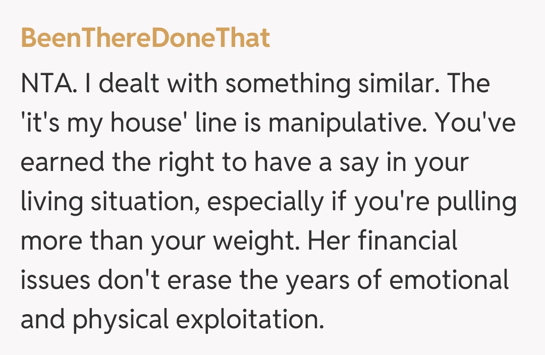 Comentariu de la BeenThereDoneThat