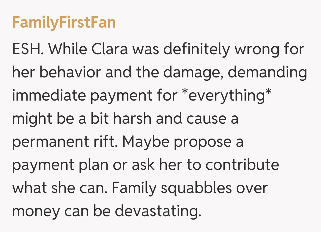 Comentariu de la FamilyFirstFan