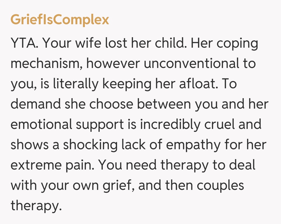 Comentariu de la GriefIsComplex