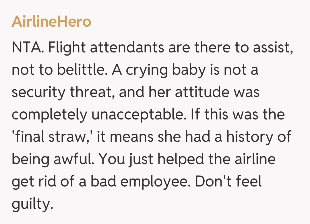 Comentariu de la AirlineHero