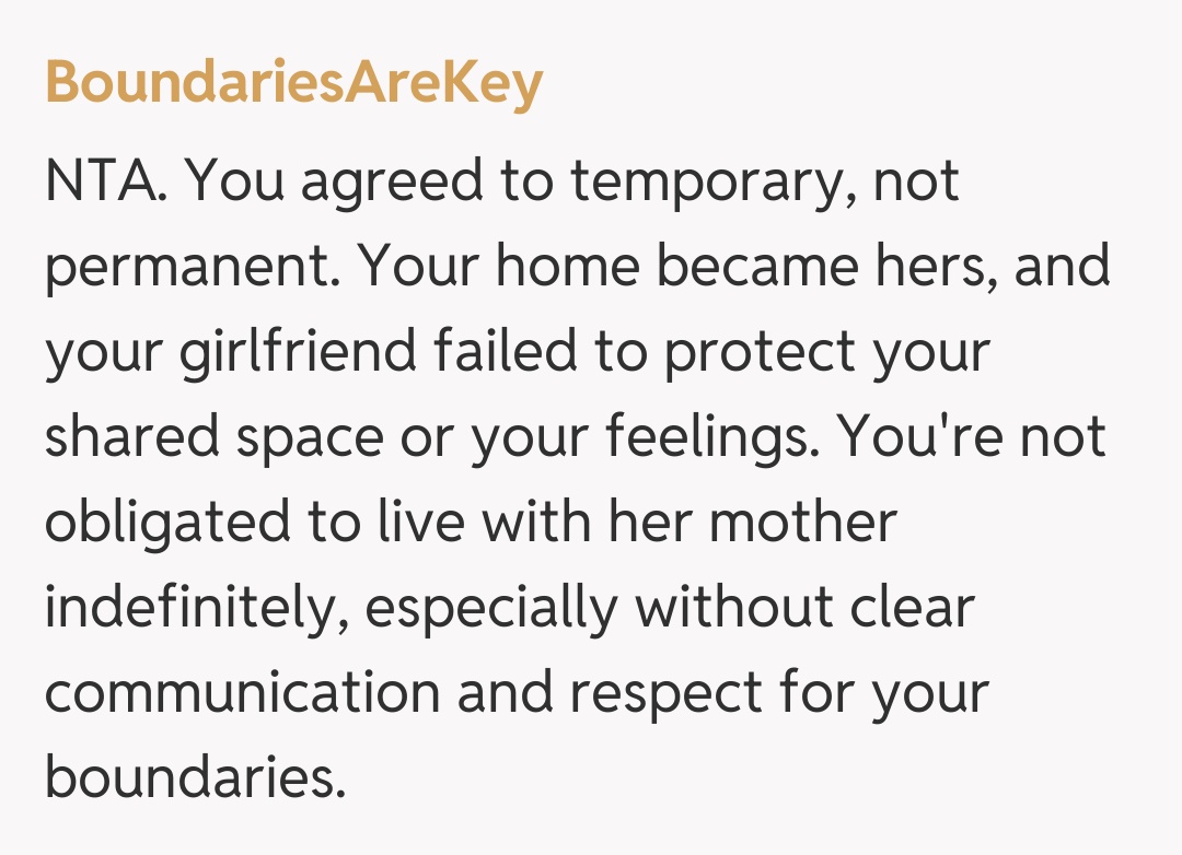 Comentariu de la BoundariesAreKey