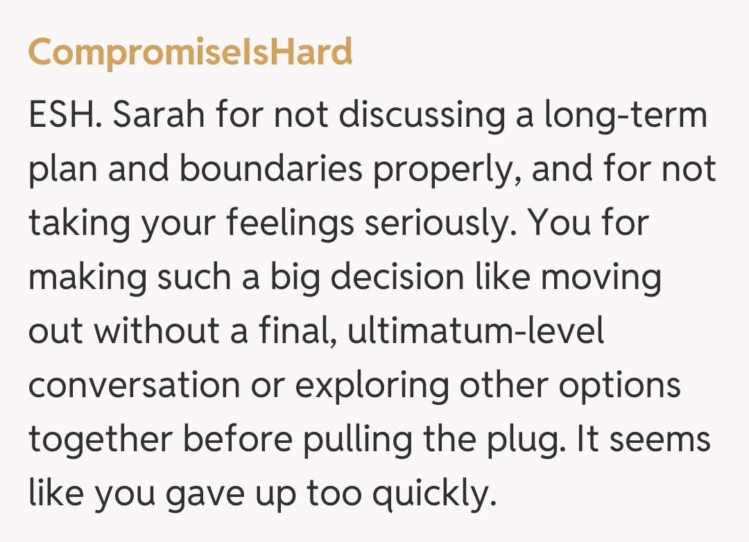 Comentariu de la CompromiseIsHard