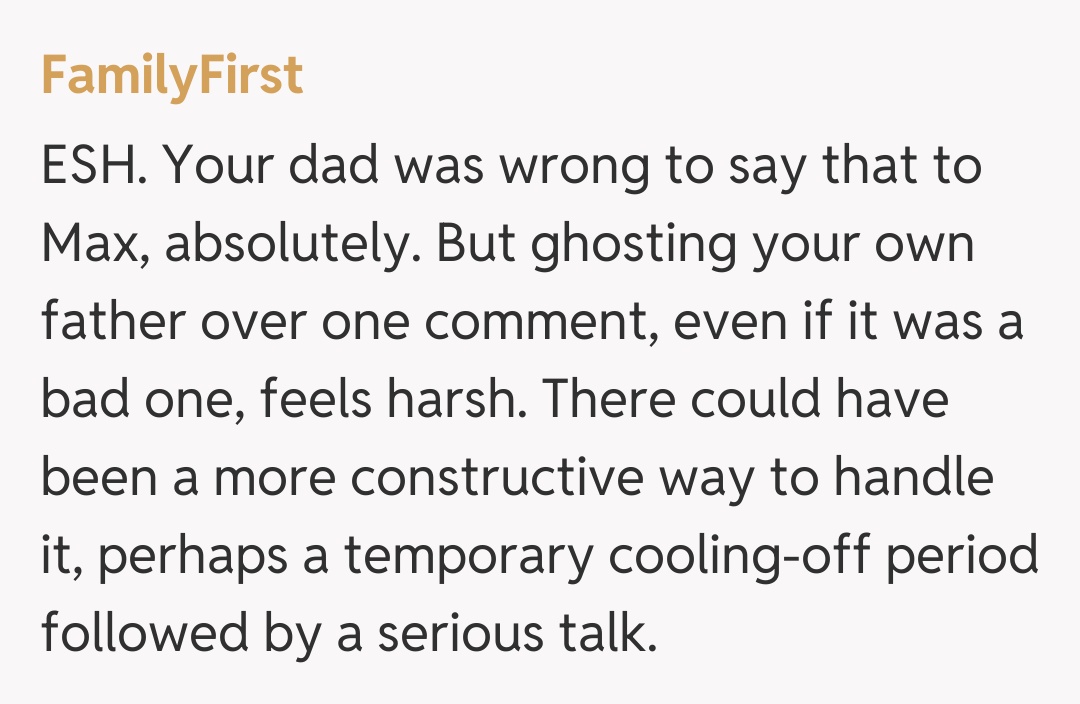 Comentariu de la FamilyFirst