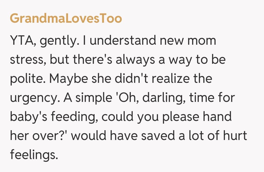 Comentariu de la GrandmaLovesToo