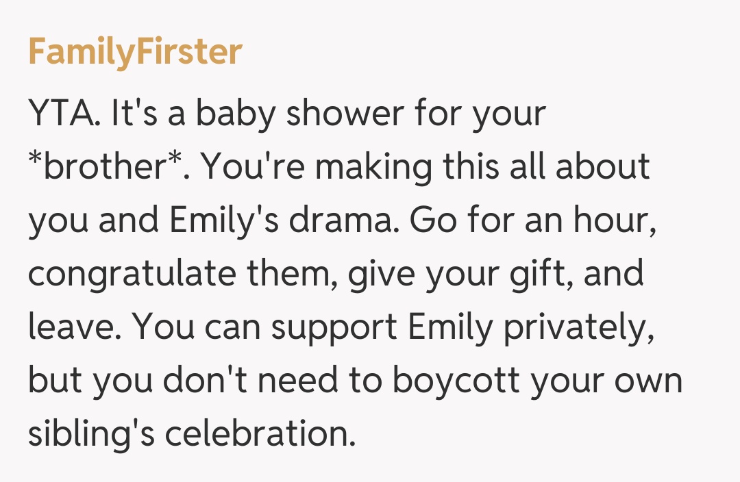 Comentariu de la FamilyFirster