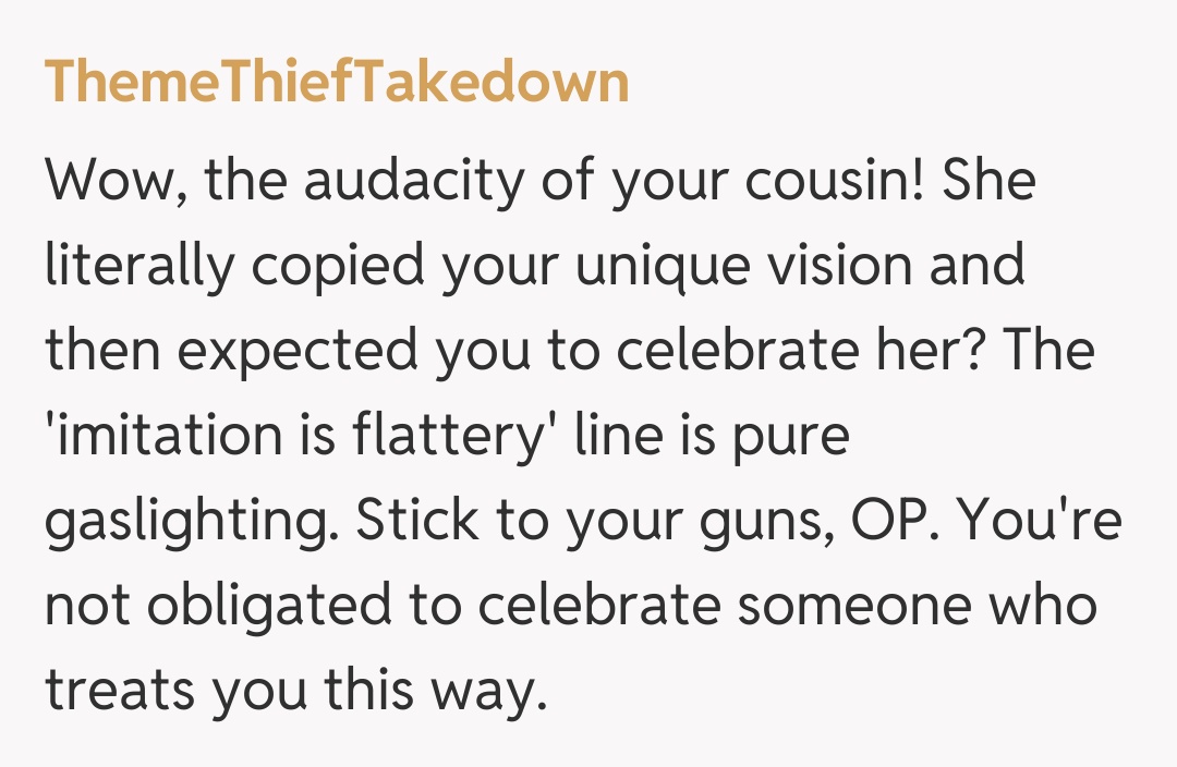 Comentariu de la ThemeThiefTakedown