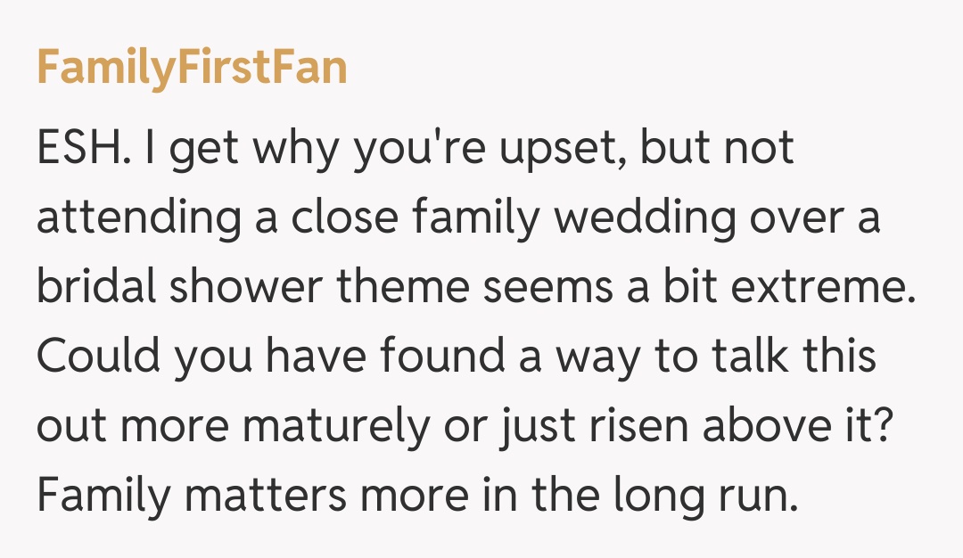 Comentariu de la FamilyFirstFan