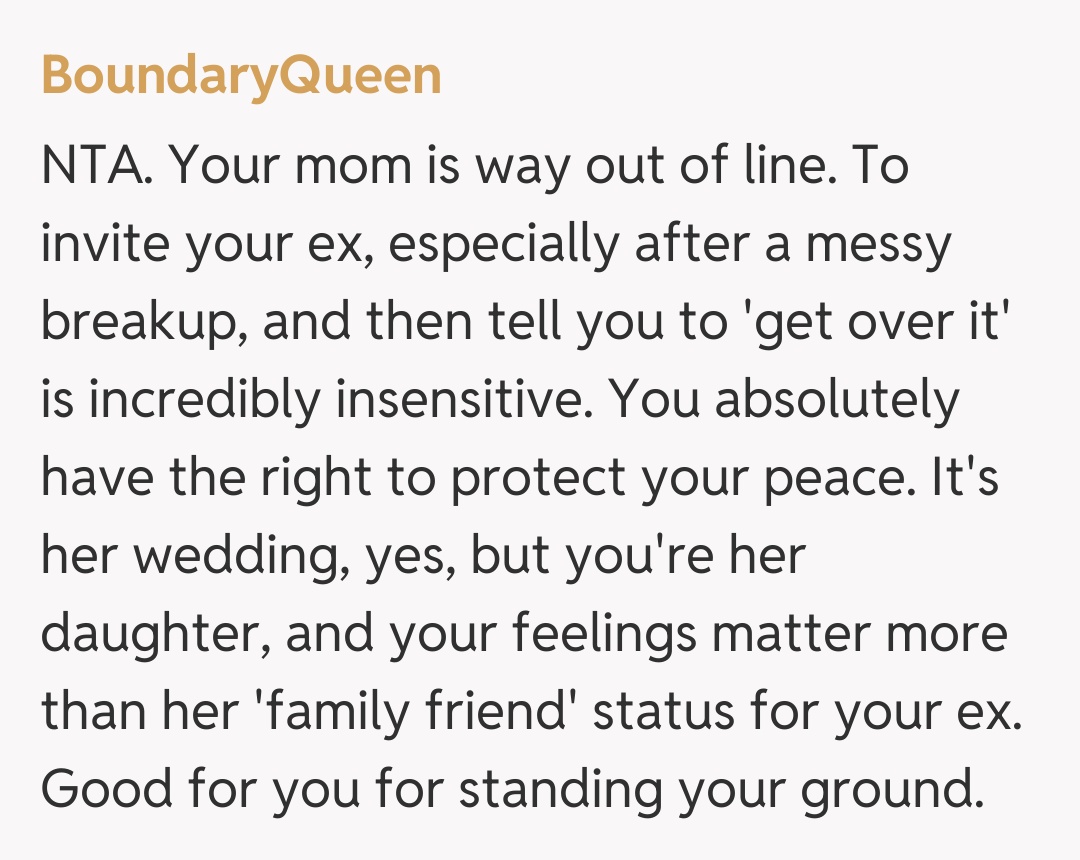 Comentariu de la BoundaryQueen